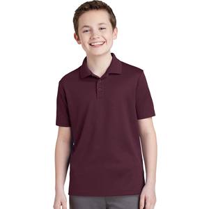 Alta calidad botón abajo Jersey Polo Unisex niño personalizado Logo manga corta uniforme escolar Golf camisa suministro al por mayor - Product Image 4