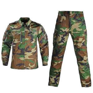 Tenues tactiques de camouflage respirantes en polyester pour la chasse et le tir - Tissu tricoté - Product Image 5