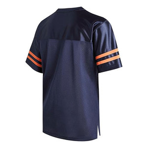 Vente en gros Vêtements de rue personnalisés Maillot de football américain blanc de haute qualité Sublimation Mesh Boxy Maillots surdimensionnés pour hommes - Product Image 2