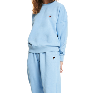 Tops y pantalones cortos de 2 piezas de algodón para mujer, trajes para correr de invierno y otoño, ligeros y transpirables con diseño de traje con cremallera - Product Image 3