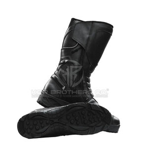 High Ankle Breathable Winter Motorbike Shoes with Reinforced <b>Toe</b> <b>Cap</b> Anti-Crash Design Customizable Leather Racing Shoes - Product Image 2