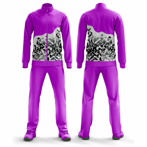 Survêtement de sport personnalisé pour club, veste et pantalon, hommes, femmes, jeunes, vêtements d'équipe, tenue d'entraînement, design unique, survêtement de sport - Product Image 4