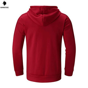 ชุดวอร์มผ้าวูลสำหรับผู้ชาย สไตล์ลำลอง ชุดกีฬาแบบมีซิป เอวยางยืด ผ้าฟลีซ ทรงขาตรง รับผลิตแบบ OEM - Product Image 3