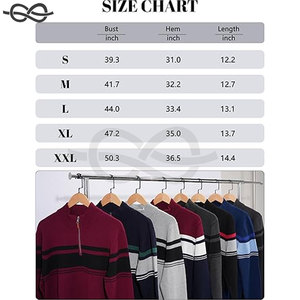 Pull à col zippé pour homme, tissé, confortable, respirant, séchage rapide, manches longues, automne-hiver, décontracté, élégant - Product Image 6