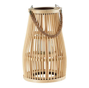 LANTERNES EN BAMBOU DE CHARME RUSTIQUE DESIGNS UNIQUES pour JARDIN ET MAISON QUALITÉ PREMIUM - Product Image 1