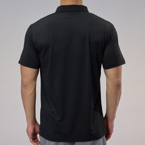 OEM poliéster/algodón hombres Golf para camisas tejido de punto transpirable personalizado manga corta ropa deportiva verano cuello vuelto - Product Image 2