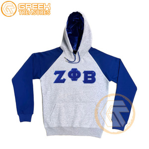 Fabricant professionnel, vente en gros, sweat-shirt personnalisé pour femmes Zeta Phi Beta, vêtements de sororité, uni, teint, 100% coton, haute qualité - Product Image 5