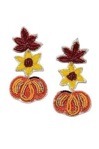Pendientes de Cuentas Hechos a Mano en Diferentes Formas, Joyería de Moda con Estilo de Gota para Mujer - Product Image 4