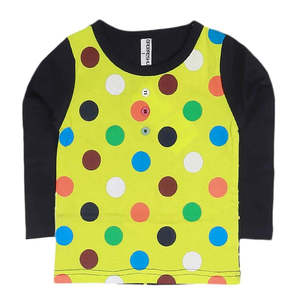 Camiseta de Manga Larga para Niños - Azul Marino - Product Image 1