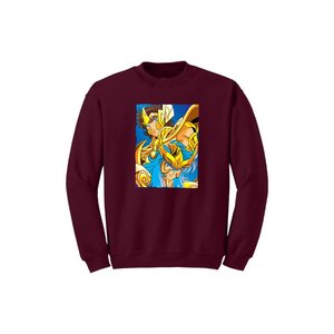 Colección de Anime 100%, sudadera de algodón con estampado de bolsillos para mujer, Polar, informal, de invierno, con cuello redondo, tejido frontal, serigrafía - Product Image 4