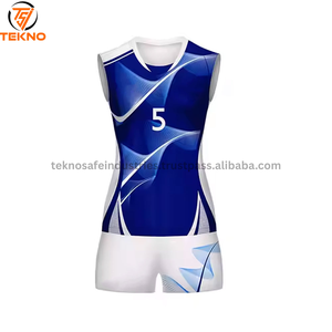 Uniforme de voleibol de diseño impreso personalizado/Ropa deportiva para mujer Uniforme de voleibol de la mejor calidad a la venta servicio OEM - Product Image 6