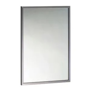 Top Quality Customized Square Large Black Coating <b>Metal</b> <b>Frames</b> Full Mounted Modern Bathroom Mirror Manufacturer and Exporters - Product Image 2