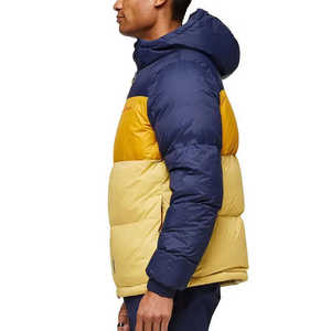 Chaqueta acolchada de invierno de lona fina de nuevo diseño a la moda para hombre 2025, ropa de exterior personalizada de alta calidad, logotipo frontal, estilo cálido brillante - Product Image 6