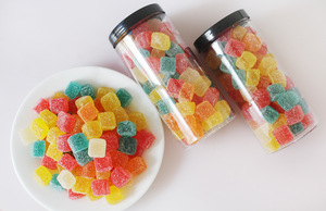 2,5 kg Sour <span class=keywords><strong>Cube</strong></span> <span class=keywords><strong>Gummy</strong></span> <span class=keywords><strong>Candy</strong></span> mit Frucht geschmack Mixed Sand Fruit-QQ Soft <span class=keywords><strong>Candy</strong></span> mit Groß verpackung - Product Image 5