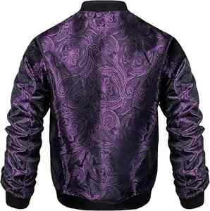 New Mens Slim Fit Bomber <b>Jacket</b> Coat <b>Casual</b> Sportswear Stand Collar Zipper Closure <b>Lightweight</b> Leather Spring Fall Outwear - Product Image 2