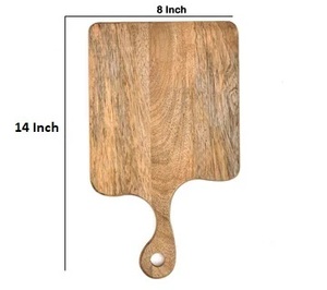 Planche à découper classique avec poignée, surface lisse et épaisse pour une découpe facile, un service pratique et une performance quotidienne en cuisine - Product Image 6