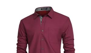 เสื้อเชิ้ตติดกระดุมสำหรับผู้ชายใส่สบายระบายอากาศได้ดีเสื้อเชิ้ตติดกระดุมแบบติดกระดุมสำหรับผู้ชายน้ำหนักเบาดีไซน์ล่าสุด - Product Image 5