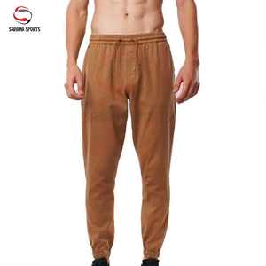กางเกงวอร์มสีพื้น กางเกงวิ่ง กางเกงฟลีซ กางเกงฤดูหนาว กางเกงออกกำลังกาย กางเกงฟิตเนส กางเกงจ็อกเกอร์ กางเกงผู้ชายแบบซักแล้ว - Product Image 1
