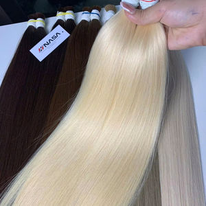 A granel 100g NASA Extensiones de cabello Envío rápido Virgen Vietnamita Paquetes de cabello crudo Máquina de ondas naturales Trama doble Todos los colores 70cm - Product Image 1