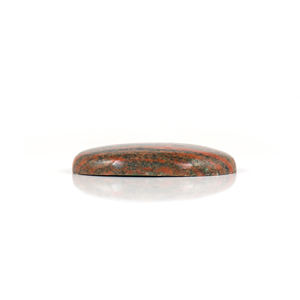 Cabujón Unakite de alta calidad, piedra preciosa suelta de corte ovalado rojo Natural, certificado por terceros para la fabricación de joyas, fabricante directo - Product Image 3
