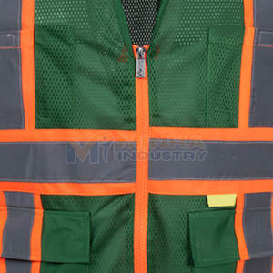 Gilet de sécurité haute visibilité Gilet de travail réfléchissant pour la construction, la route, l'usage industriel Hommes et femmes Gilet de sécurité réfléchissant - Product Image 6
