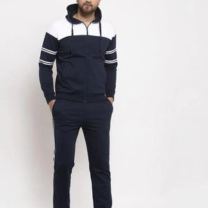 Pull-over décontracté à capuche avec logo personnalisé pour hommes Ensemble de pantalons de survêtement évasés avec broderie en détresse Applique Patch Jogging Survêtement - Product Image 1