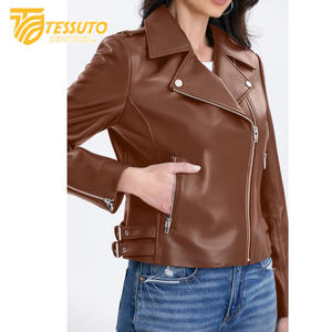 Abrigos de invierno para mujer, abrigo grueso de piel de oveja auténtica, chaqueta de cuero para mujer, chaqueta de aviador, chaquetas de piel de oveja para mujer - Product Image 6
