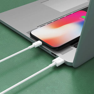 Blanco-Cable de carga rápida USB para iPhone, material de PVC, 3A, 3M, 1 unidad - Product Image 5