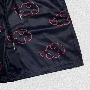 Pantalones cortos calientes con diseño personalizado de cintura media 100% poliéster con bolsillos Servicio OEM Pantalones cortos con estampado de sublimación Footy - Product Image 5