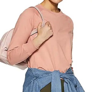 Sudaderas de moda para mujer, ropa de invierno de algodón, manga larga, estilo informal, ropa de calle, cuello redondo, Color sólido, sudaderas para mujer - Product Image 2