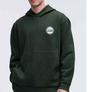 Men Spring Hot Selling Heavyweight Pullover Hoodie Sweatshirt 100% Cotton Fleece New Design Custom Oversized Hoodies - Product Image 6