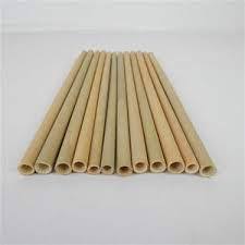 Pailles en bambou faites à la main, écologiques, bâtonnets naturels verts pour boire - Product Image 6