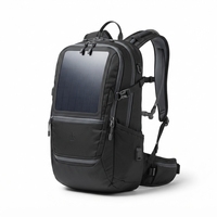 Sac à dos de randonnée à chargement solaire avec port USB, grande capacité, sac de voyage extérieur pour le cyclisme, le camping et la randonnée