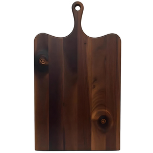 Tabla de cortar de madera moderna y tabla para servir queso 40,5X22,75X1,9 cm Impresionantes bloques de cortar - Product Image 2