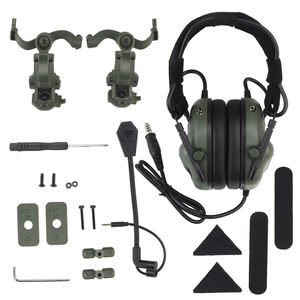 Accesorios para cascos Equipo <span class=keywords><strong>de</strong></span> defensa Protección auditiva para los oídos Protección táctica Ninguno Cancelación <span class=keywords><strong>de</strong></span> ruido Auriculares Tws Auriculares - Product Image 1