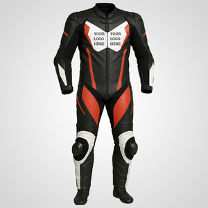 Combinaison de course moto professionnelle personnalisée en cuir de qualité supérieure avec bosse dorsale aérodynamique - Product Image 5