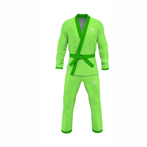 2026 ensembles d'uniformes d'arts martiaux Judo Gi pour hommes adultes avec tissu extensible lavé avec logo personnalisé - Product Image 1