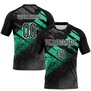 Comprar alta calidad amarillo verde sublimación completa camisetas de voleibol de secado rápido diseño personalizado 100% poliéster partido camisetas de voleibol - Product Image 5
