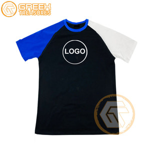 Personalizado Phi Beta Sorority camiseta transpirable algodón polar bordado griego Sigma hombres de gran tamaño cuello redondo suave al por mayor - Product Image 4