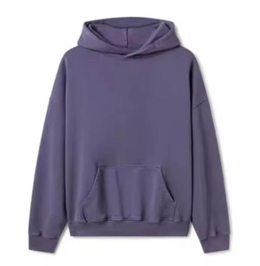 Custom Blank Pullover Hoodie Mens Cotton Regular Fit OEM Supplier Premium Winter Breathable Eco-Friendly 350g <b>Fabric</b> Streetwear - Product Image 1