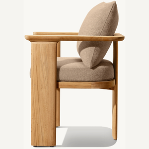 Chaises en teck en vente chaude, style moderne, adaptées à une utilisation en extérieur, équipées de mousse douce et durable - Product Image 4