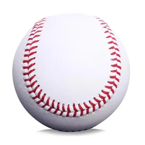 Pelota de béisbol de cuero Pu OEM al por mayor con logotipo personalizado pelota base ligera para entrenamiento partido jugando corcho - Product Image 5