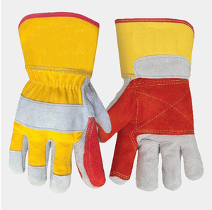 Prix de gros Gants de travail en cuir Gants de gréeur canadiens de haute qualité Meilleur fabricant et exportateur - Product Image 3