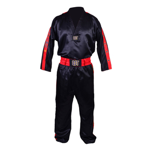Kimono de compétition de kickboxing et d'arts martiaux unisexe QST, uniformes élégants avec logo personnalisé - Product Image 6