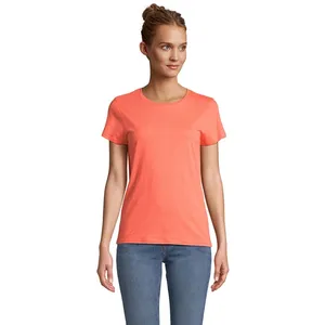 T-shirt en coton biologique pour femme Crusader, article promotionnel durable - Product Image 3
