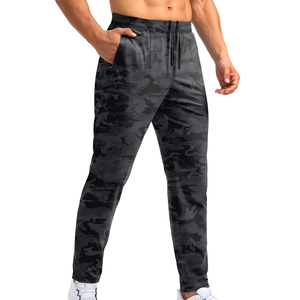 Pantalones deportivos anchos de algodón 100% grueso y personalizados para hombre, pantalones deportivos lisos. - Product Image 5