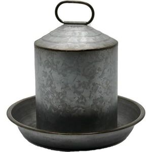 บ้านนกโลหะแบบแขวนกลางแจ้งใช้ตกแต่งระเบียงบ้านนกที่กำบังนกบ้านบ้านนกแผ่นเหล็กชุบสังกะสีสำหรับนก - Product Image 2