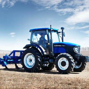 Tracteur agricole diesel avec moteur de pompe de transmission robuste et boîte de vitesses pour la compatibilité des chargeurs de culture multi-cultures - Product Image 4