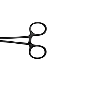 Pinza Hemostática Manual con Recubrimiento Negro, Pinza Quirúrgica de Acero Inoxidable con Bloqueo, Instrumento Médico, Herramientas Dentales y Veterinarias, CE - Product Image 3