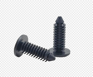 Nouveaux rivets en plastique PA6 Heying GL-1233 noirs en forme de <span class=keywords><strong>sapin</strong></span> étroit pour assemblages de panneaux serrés et remplacement/réparation - Product Image 5